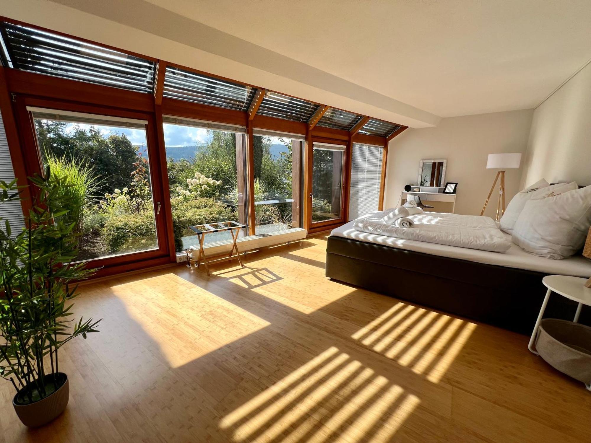 Appartamento Panoramablick Mit Privatparkplatz, 2 Balkone Und 1,5 Baeder Titisee-Neustadt Esterno foto
